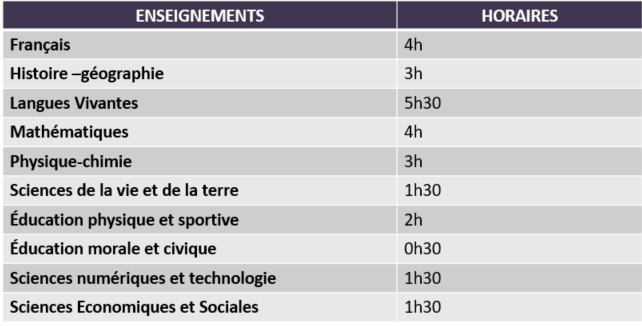 Horaires MGZ